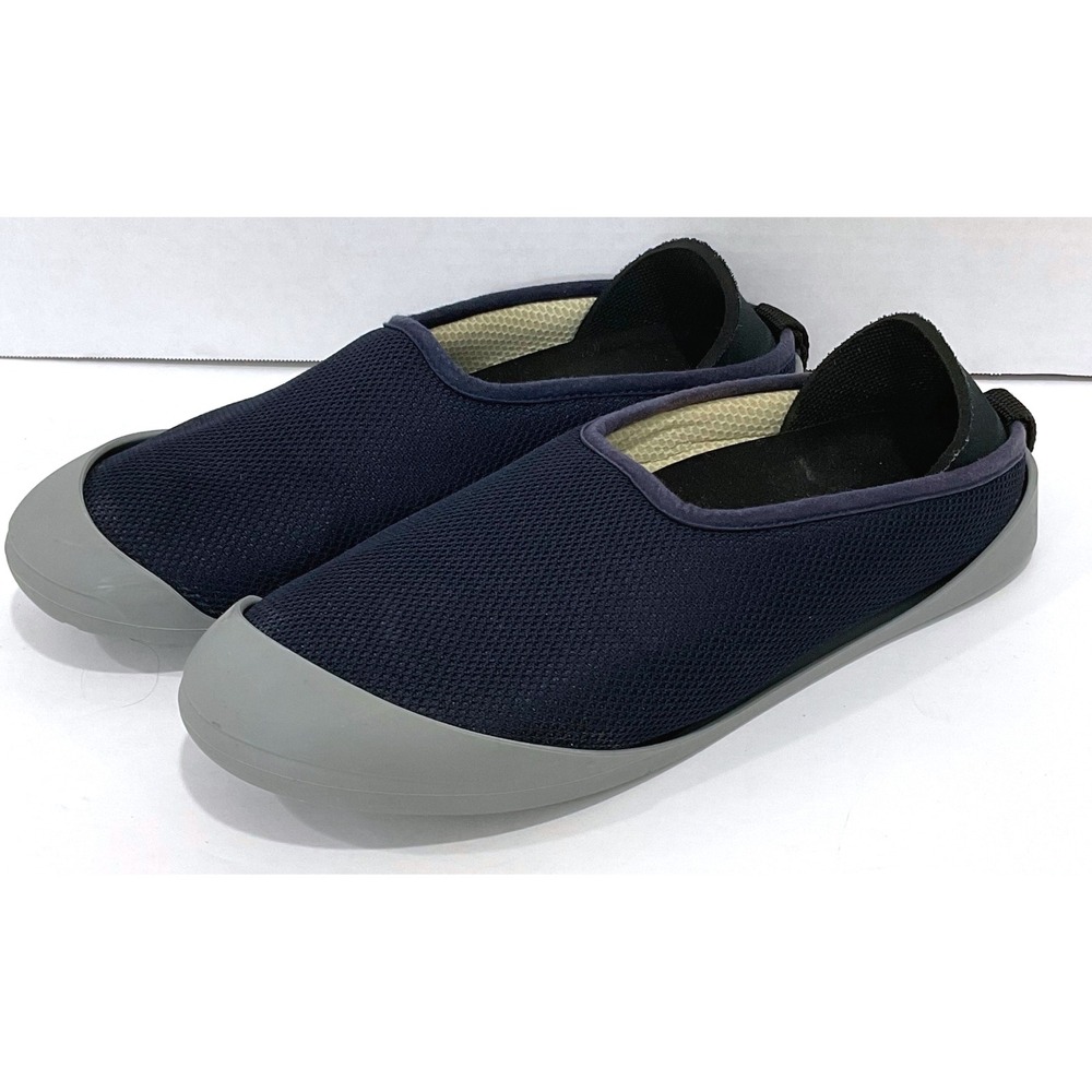 Mahabis Summer Slipper Navy Gray Convertible‎ Soles SU150102 Womens EU 38 US 7.5